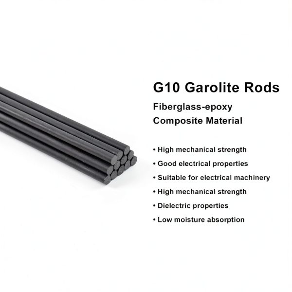 Black 1/4 inch Round Rod Garolite G10 Mujoiny 12" 12 pcs-4