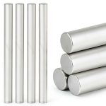 CoguZed 4 Pieces Acrylic Rods, Clear 6.3" x 0.5" Sturdy DIY Sticks-0