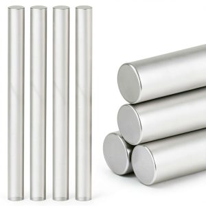 CoguZed 4 Pieces Acrylic Rods, Clear 6.3" x 0.5" Sturdy DIY Sticks-0