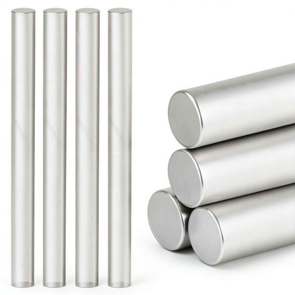 CoguZed 4 Pieces Acrylic Rods, Clear 6.3" x 0.5" Sturdy DIY Sticks-0
