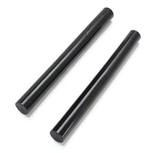 Acetal Copolymer Rod 2 Pack 3/4 Inch Black Pulite POM C 12 Inch Length-0