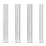 12 Inch Clear Acrylic Dowel Rods by Coufce - 1/8" Diameter, 15 Pack-0