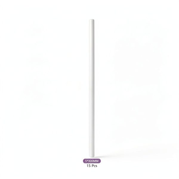 Swpeet 15pcs 5mm x 300mm Acrylic Dowel Rods Kit – Solid Bar-1