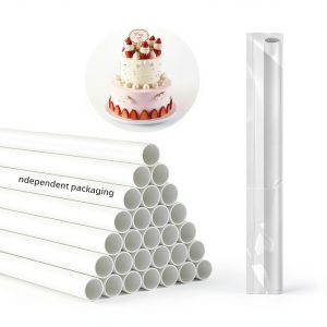 9.5 Inch White Plastic Cake Dowel Rods DaTpuik 25‑Piece Food‑Grade Set-0